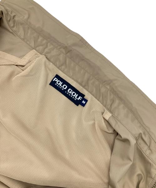 POLO GOLF（ポロ ゴルフ）POLO GOLF (ポロ ゴルフ) ［古着］スイングトップ ベージュ サイズ:Mの古着・服飾アイテム
