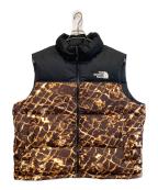 THE NORTH FACEザ ノース フェイス）の古着「1996RETRO NUPTSE VEST」｜ブラック×ブラウン