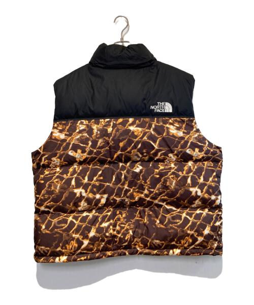 THE NORTH FACE（ザ ノース フェイス）THE NORTH FACE (ザ ノース フェイス) 1996RETRO NUPTSE VEST ブラック×ブラウン サイズ:XXL 未使用品の古着・服飾アイテム
