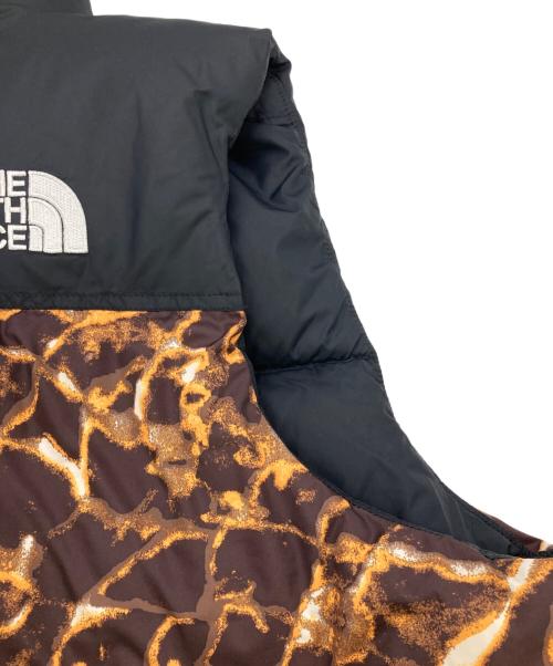 THE NORTH FACE（ザ ノース フェイス）THE NORTH FACE (ザ ノース フェイス) 1996RETRO NUPTSE VEST ブラック×ブラウン サイズ:XXL 未使用品の古着・服飾アイテム
