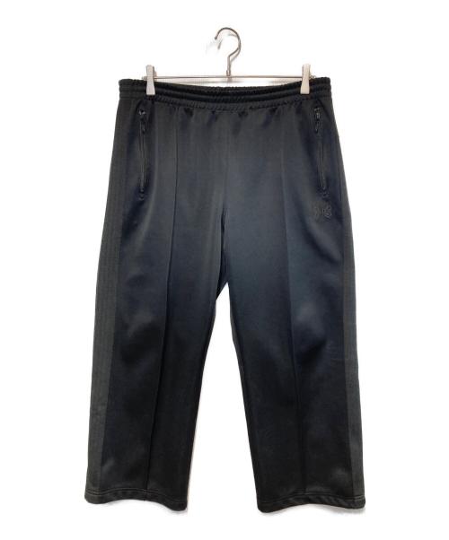 Needles（ニードルズ）Needles (ニードルズ) FREAK'S STORE (フリークスストア) 別注 Track Pant Poly Smooth ブラック サイズ:Lの古着・服飾アイテム