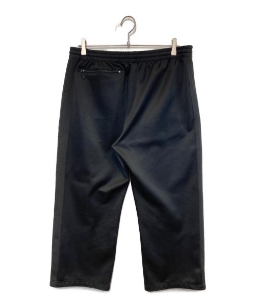 Needles（ニードルズ）Needles (ニードルズ) FREAK'S STORE (フリークスストア) 別注 Track Pant Poly Smooth ブラック サイズ:Lの古着・服飾アイテム