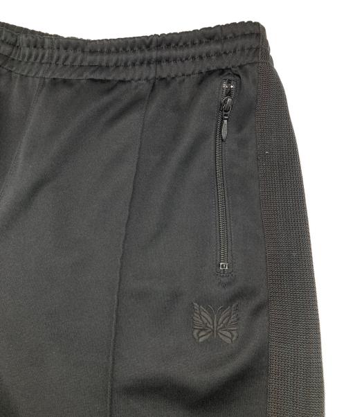 Needles（ニードルズ）Needles (ニードルズ) FREAK'S STORE (フリークスストア) 別注 Track Pant Poly Smooth ブラック サイズ:Lの古着・服飾アイテム