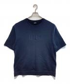 HUFハフ）の古着「OG LOGO FLEECE CREW」｜ネイビー