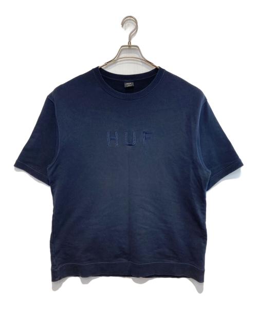 HUF（ハフ）HUF (ハフ) OG LOGO FLEECE CREW ネイビー サイズ:XLの古着・服飾アイテム
