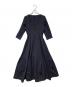L'AUBE BLANC (ローブ ブラン) KeyneckJacquardDress ネイビー サイズ:S：20000円