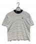 FRED PERRY（フレッドペリー）の古着「別注 鹿の子ボーダーtシャツ」｜ホワイト×ネイビー