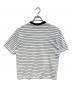 FRED PERRY (フレッドペリー) BEAMS (ビームス) 別注 鹿の子ボーダーtシャツ ホワイト×ネイビー サイズ:S：6000円
