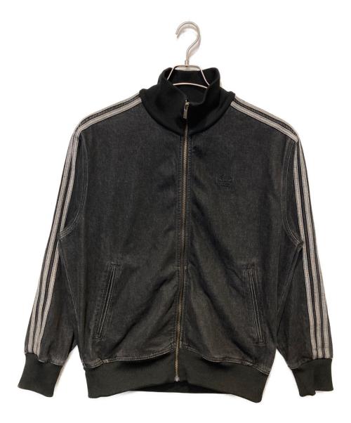adidas Originals（アディダスオリジナル）adidas Originals (アディダスオリジナル) ADICOLOR DENIM FIREBIRD TRACK TOP ブラック サイズ:XLの古着・服飾アイテム