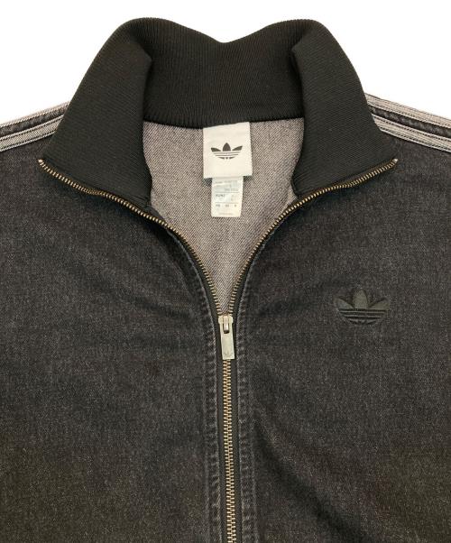 adidas Originals（アディダスオリジナル）adidas Originals (アディダスオリジナル) ADICOLOR DENIM FIREBIRD TRACK TOP ブラック サイズ:XLの古着・服飾アイテム