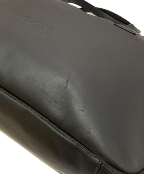 Y-3（ワイスリー）Y-3 (ワイスリー) Leather Airliner Bag ブラックの古着・服飾アイテム