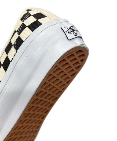 VANS（ヴァンズ）VANS (ヴァンズ) Premium Authentic ホワイト×ブラック サイズ:US M7の古着・服飾アイテム