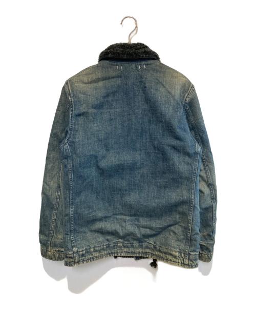 BLUE BLUE（ブルーブルー）BLUE BLUE (ブルーブルー) デニムデッキジャケット インディゴ サイズ:1の古着・服飾アイテム