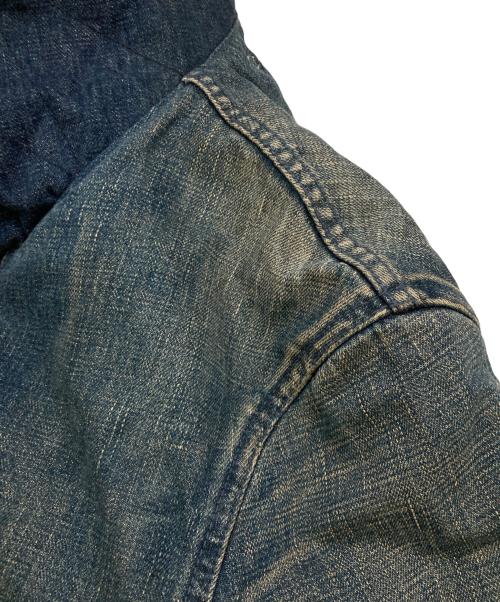 BLUE BLUE（ブルーブルー）BLUE BLUE (ブルーブルー) デニムデッキジャケット インディゴ サイズ:1の古着・服飾アイテム