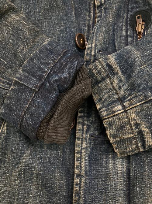 BLUE BLUE（ブルーブルー）BLUE BLUE (ブルーブルー) デニムデッキジャケット インディゴ サイズ:1の古着・服飾アイテム