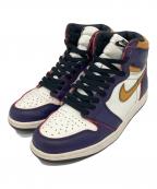 NIKEナイキ）の古着「AIR JORDAN 1 RETRO HIGH OG DEFIANT」｜パープル×ホワイト