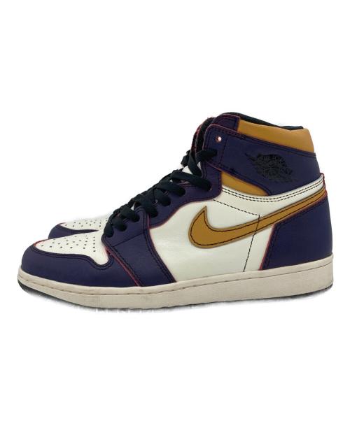 NIKE（ナイキ）NIKE (ナイキ) AIR JORDAN 1 RETRO HIGH OG DEFIANT パープル×ホワイト サイズ:US8.5の古着・服飾アイテム