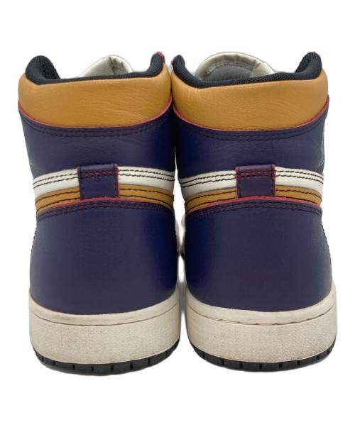 NIKE（ナイキ）NIKE (ナイキ) AIR JORDAN 1 RETRO HIGH OG DEFIANT パープル×ホワイト サイズ:US8.5の古着・服飾アイテム