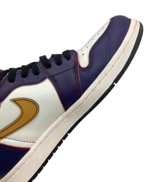 NIKE（ナイキ）NIKE (ナイキ) AIR JORDAN 1 RETRO HIGH OG DEFIANT パープル×ホワイト サイズ:US8.5の古着・服飾アイテム