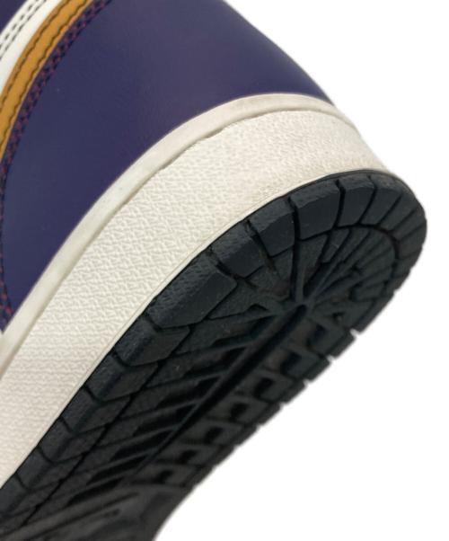 NIKE（ナイキ）NIKE (ナイキ) AIR JORDAN 1 RETRO HIGH OG DEFIANT パープル×ホワイト サイズ:US8.5の古着・服飾アイテム