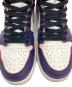 中古・古着 NIKE (ナイキ) AIR JORDAN 1 RETRO HIGH OG DEFIANT パープル×ホワイト サイズ:US8.5：25000円