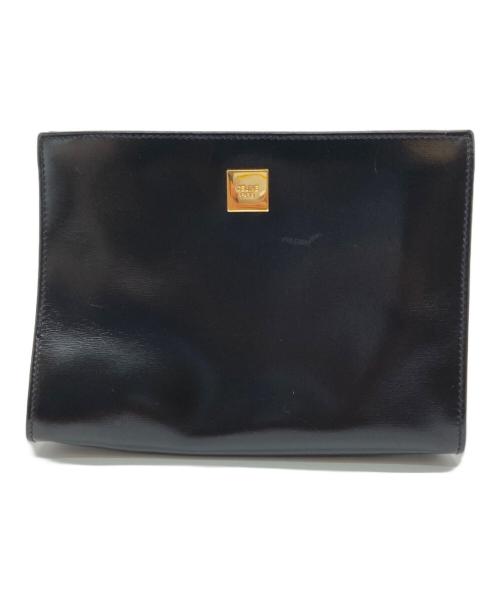 CELINE（セリーヌ）CELINE (セリーヌ) コスメポーチ ブラックの古着・服飾アイテム