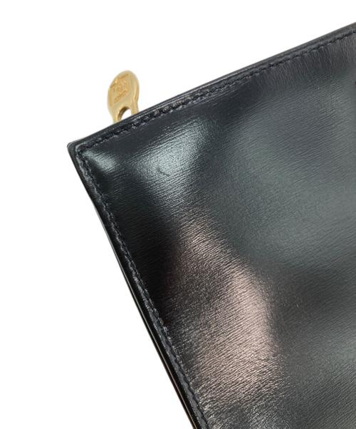 CELINE（セリーヌ）CELINE (セリーヌ) コスメポーチ ブラックの古着・服飾アイテム
