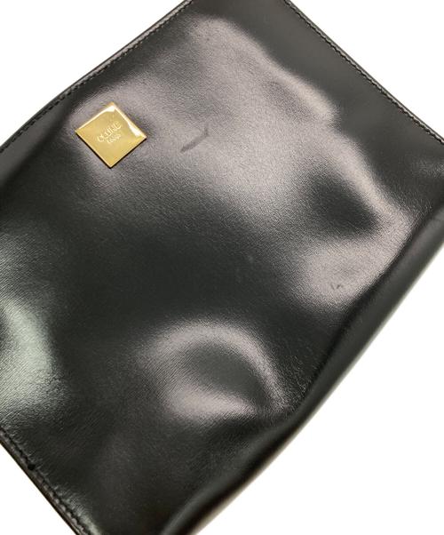CELINE（セリーヌ）CELINE (セリーヌ) コスメポーチ ブラックの古着・服飾アイテム