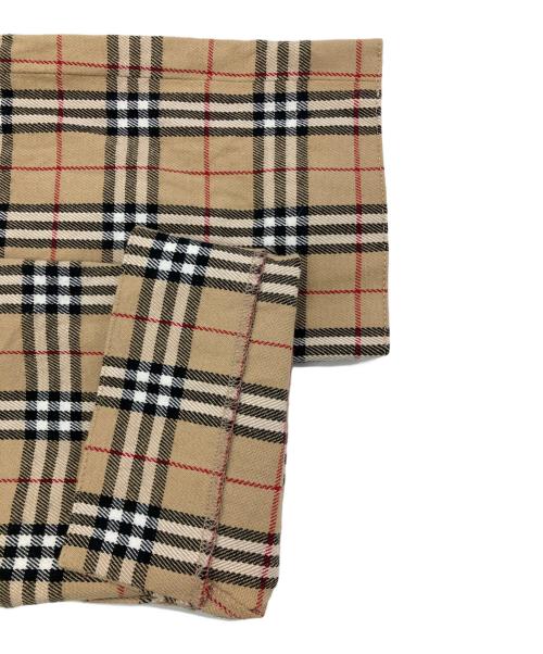 BURBERRY BLUE LABEL（バーバリー ブルー レーベル）BURBERRY BLUE LABEL (バーバリー ブルー レーベル) ノバチェックカプリパンツ ベージュ×ブラック サイズ:38の古着・服飾アイテム
