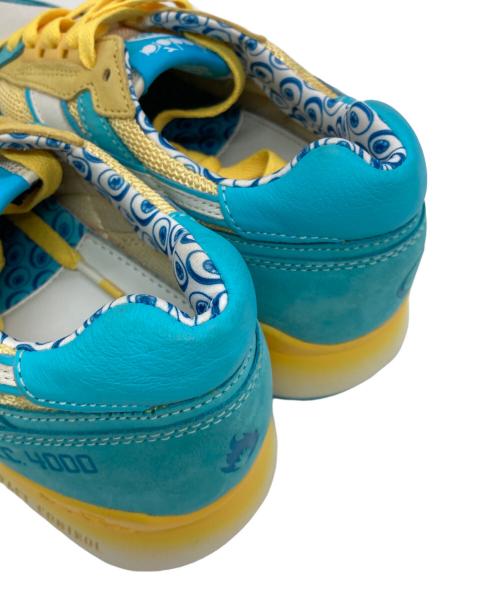 DIADORA（ディアドラ）DIADORA (ディアドラ) I.C. 4000 HANON ホワイト×ブルー サイズ:UK6の古着・服飾アイテム