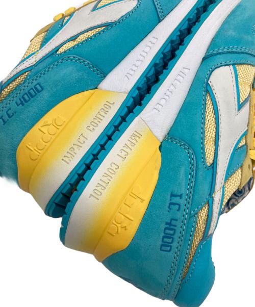 DIADORA（ディアドラ）DIADORA (ディアドラ) I.C. 4000 HANON ホワイト×ブルー サイズ:UK6の古着・服飾アイテム