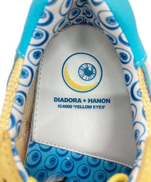 DIADORA（ディアドラ）DIADORA (ディアドラ) I.C. 4000 HANON ホワイト×ブルー サイズ:UK6の古着・服飾アイテム