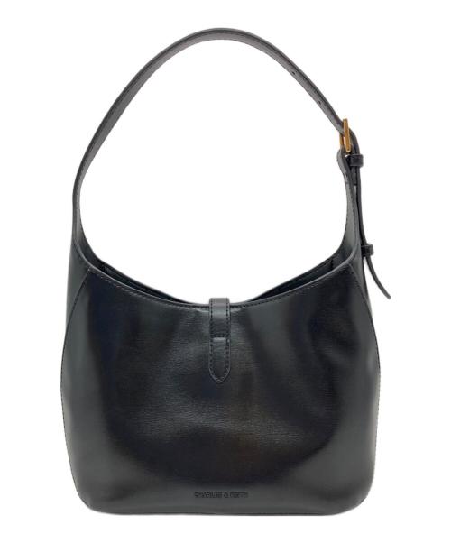 CHARLES & KEITH（チャールズアンドキース）CHARLES & KEITH (チャールズアンドキース) ウィステリア ショルダーバッグ ブラックの古着・服飾アイテム