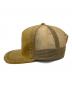 SUPREME (シュプリーム) Studded Velvet Mesh Back 5-Panel イエロー：10000円
