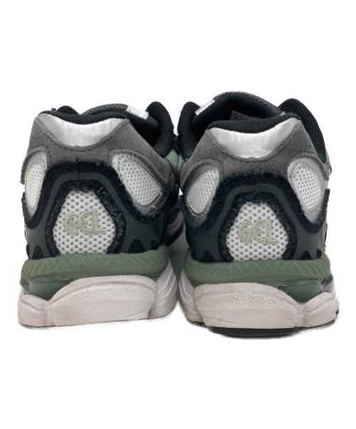 asics（アシックス）asics (アシックス) GEL-NYC グレー×グリーン サイズ:US8 1/2の古着・服飾アイテム