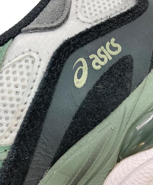 asics（アシックス）asics (アシックス) GEL-NYC グレー×グリーン サイズ:US8 1/2の古着・服飾アイテム