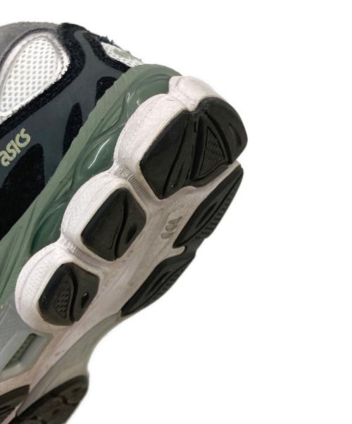 asics（アシックス）asics (アシックス) GEL-NYC グレー×グリーン サイズ:US8 1/2の古着・服飾アイテム