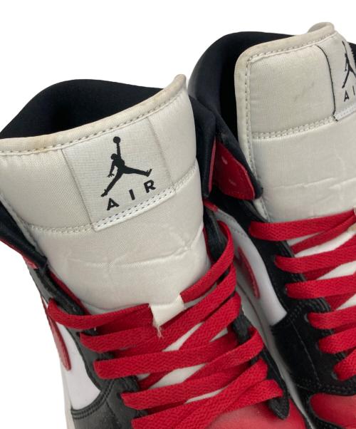 NIKE（ナイキ）NIKE (ナイキ) WMNS AIR JORDAN 1 MID レッド×ホワイト サイズ:US11の古着・服飾アイテム