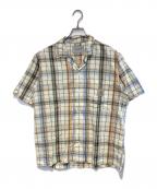 Carhartt WIPカーハート ワーク イン プログレス）の古着「S/S VILAY SHIRT」｜ベージュ