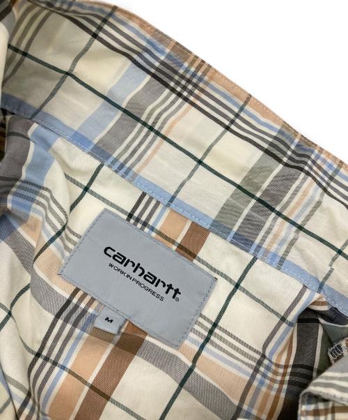 Carhartt WIP（カーハート ワーク イン プログレス）Carhartt WIP (カーハート ワーク イン プログレス) S/S VILAY SHIRT ベージュ サイズ:Mの古着・服飾アイテム