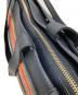 中古・古着 PAUL SMITH (ポールスミス) シグネチャージップストライプトートバッグ ネイビー：15000円
