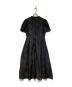 MARY QUANT (マリークヮント) 総柄デイジーシアー ワンピース ブラック サイズ:M：6000円