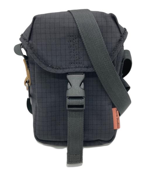 Acne studios（アクネ ストゥディオズ）Acne studios (アクネ ストゥディオズ) Ripstop Phone Pouch Bag ブラックの古着・服飾アイテム