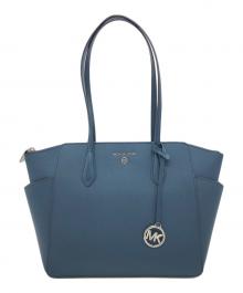MICHAEL KORS（マイケルコース）の古着「Marilyn Medium Top Zip Tote」｜ネイビー