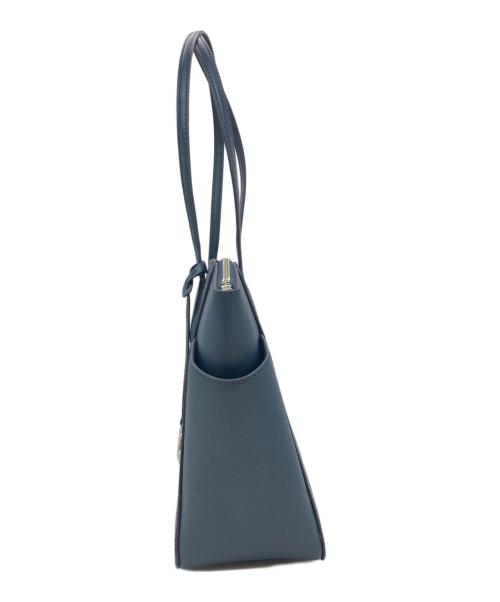MICHAEL KORS（マイケルコース）MICHAEL KORS (マイケルコース) Marilyn Medium Top Zip Tote ネイビーの古着・服飾アイテム