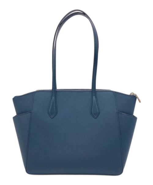 MICHAEL KORS（マイケルコース）MICHAEL KORS (マイケルコース) Marilyn Medium Top Zip Tote ネイビーの古着・服飾アイテム