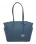 MICHAEL KORS（マイケルコース）の古着「Marilyn Medium Top Zip Tote」｜ネイビー