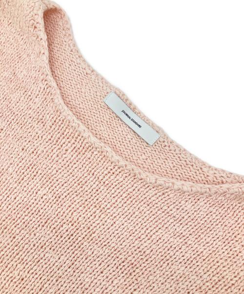 JOURNAL STANDARD（ジャーナルスタンダード）JOURNAL STANDARD (ジャーナルスタンダード) テープヤーンDROPプルオーバー ピンク サイズ:Freeの古着・服飾アイテム