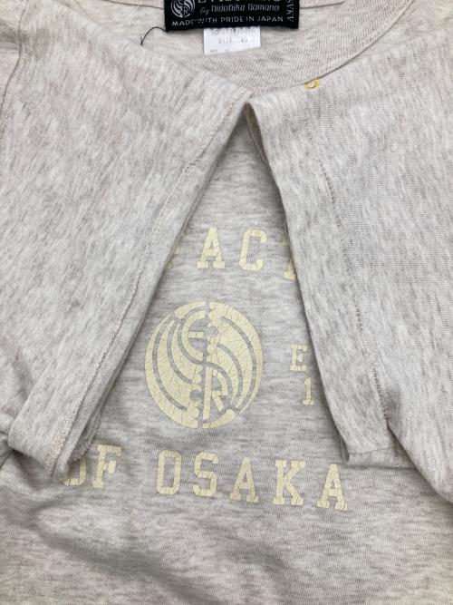 EVISURING（エヴィスリング）EVISURING (エヴィスリング) RING JACKET (リングジャケット) クロスオーバー半袖Ｔシャツ ベージュ サイズ:40の古着・服飾アイテム