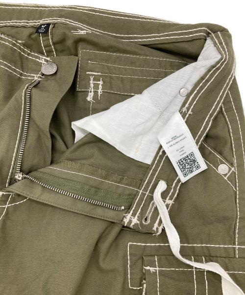 TRUE RELIGION（トゥルー レリジョン）TRUE RELIGION (トゥルー レリジョン) CARGO PANTS BIG T オリーブ サイズ:34の古着・服飾アイテム